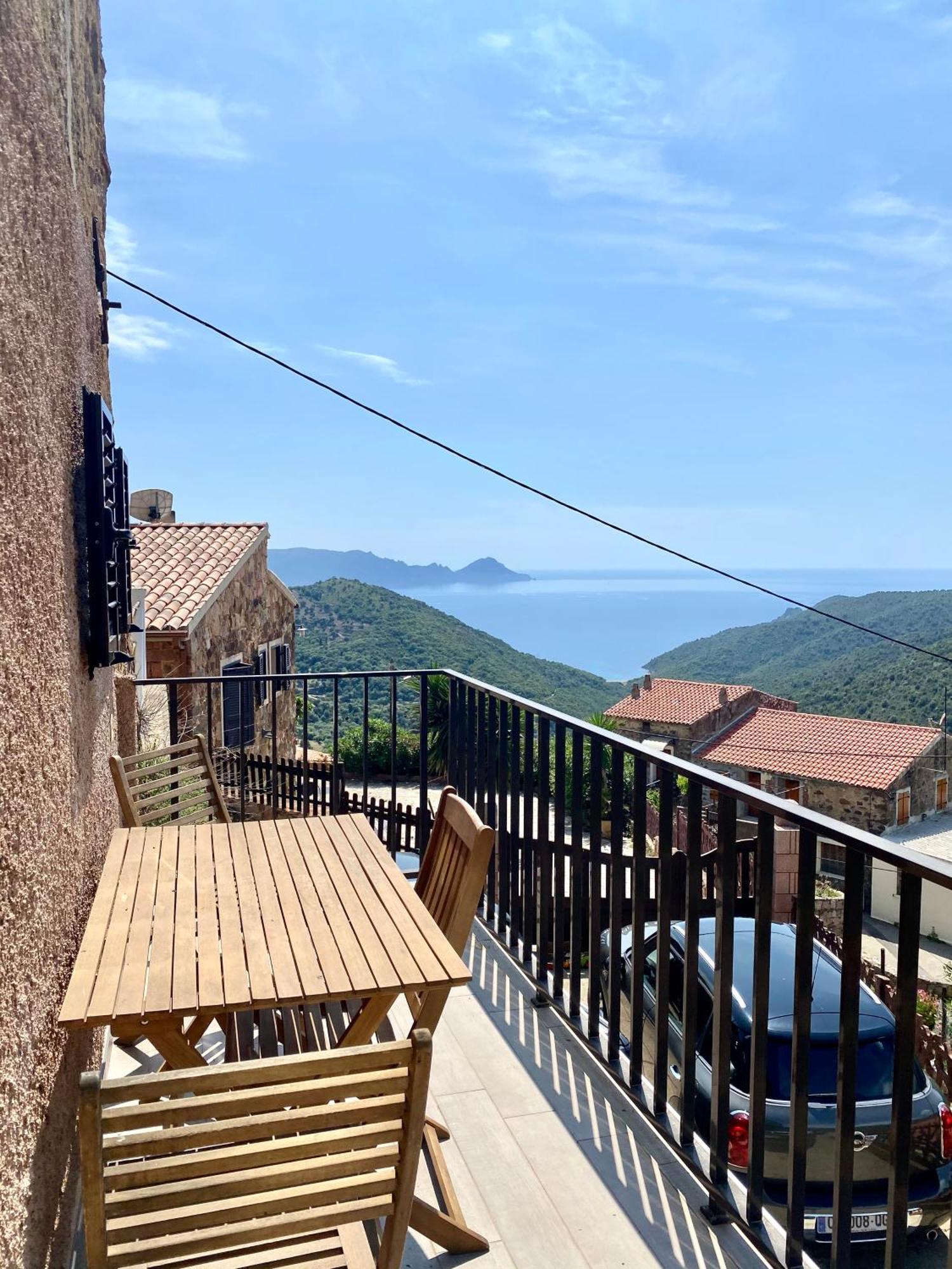 Studio Terrasse Vue Mer Clim Wifi Parking Partinello Экстерьер фото
